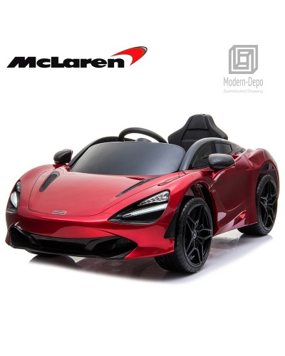 MCLAREN 720S კაუჩუკის საბურავებით.