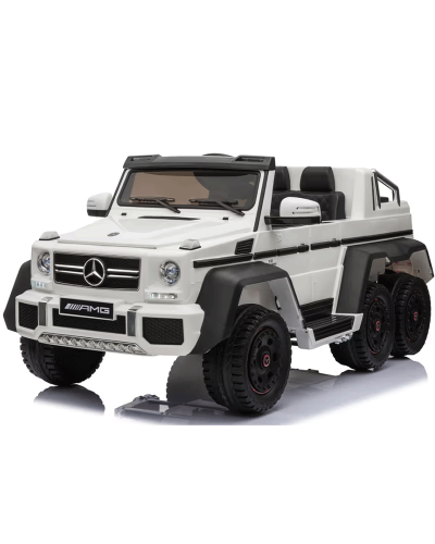 Mercedes-Benz G 63 AMG 6×6 კაუჩუკის საბურავებით/ტყავის სკამით