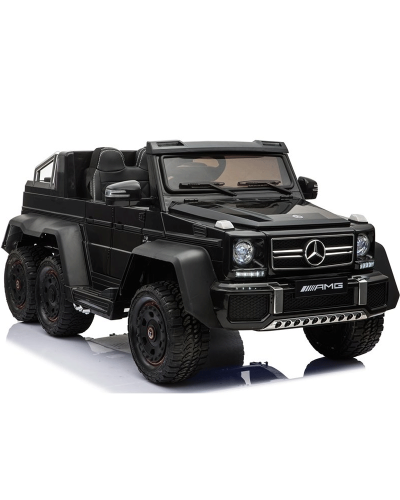 Mercedes-Benz G 63 AMG 6×6 კაუჩუკის საბურავებით/ტყავის სკამით