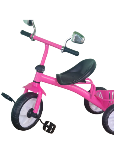 ბავშვთა სამთვალა პედლებიანი ველოსიპედი 208V-PINK