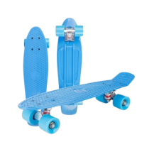 სკეიტბორდი მანათობელი ბორბლებით Penny Board 350_2IBLU