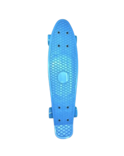 სკეიტბორდი მანათობელი ბორბლებით Penny Board 350_2IBLU