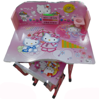 საბავშვო სკამ-მაგიდა GOLDEN CHILD HELLO KITTY 100-15 (69 X 43 CM, 28 X 30 X 26 CM) 
