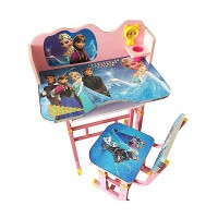 საბავშვო სკამ-მაგიდა GOLDEN CHILD  ice queen 100-7pink (69 X 43 CM, 28 X 30 X 26 CM)