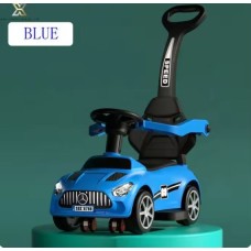ბავშვის მექანიკური მანქანა სახელურით SDX-6788A-BLU