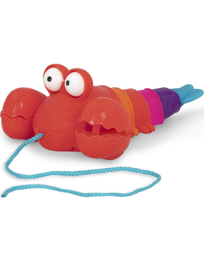 სასეირნო სათამაშო B. TOYS WAGGLE-A-LONG LOBSTER (BX2001Z)