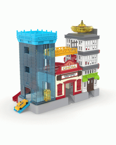 სათამაშო ნაკრები DRIVEN POCKET SERIES BIG CITY PLAYSET WH1076Z