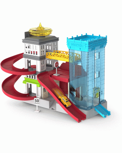 სათამაშო ნაკრები DRIVEN POCKET SERIES BIG CITY PLAYSET WH1076Z