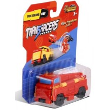 სათამაშო მანქანა TRANSRACERS EU463875-05 FIRE ENGINE & JEEP