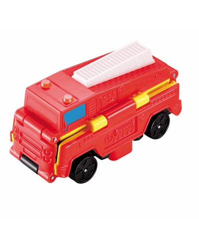 სათამაშო მანქანა TRANSRACERS EU463875-05 FIRE ENGINE & JEEP