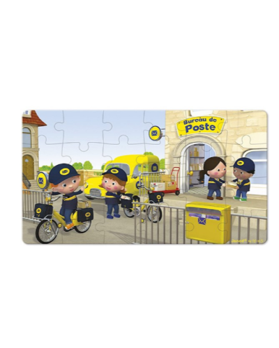 სათამაშო ფაზლი JANOD SET OF 2 PUZZLES BIKE METTA J02766