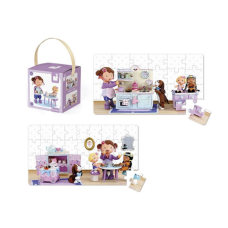 სათამაშო ფაზლი JANOD SET OF 2 PUZZLES LOLA ARRANGES A TEA PARTY J02769