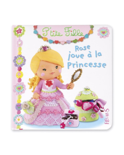 სათამაშო ფაზლი JANOD SET OF 2 PUZZLES ROSE PLAYS PRINCESS J02770